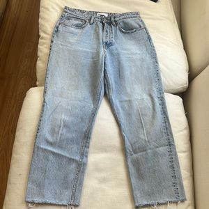 Zara Jeans - High Rise Straight Leg